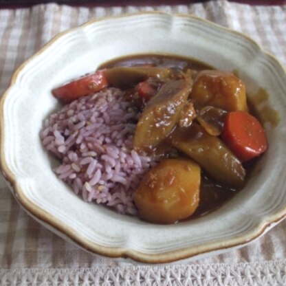 こんにちは～＾＾
ごぼう入りのカレーとっても美味しいですね♪ごちそうさまでした(*✪‿✪*)